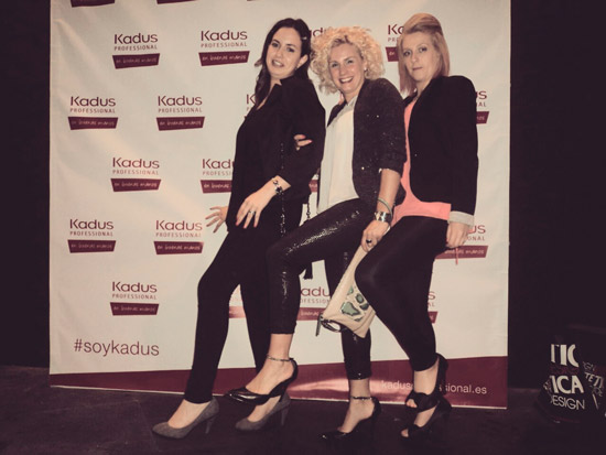 En la Feria de Peluquería y Estética de Madrid, con Kadus Professional.